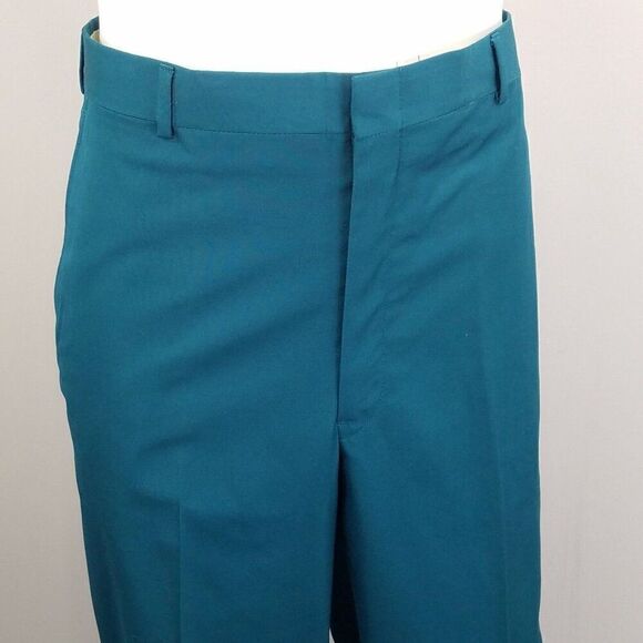 Vintage 1970s Mod Golfer Pants Jack Nicklaus Golf Tournament Slacks Hart Schaffn - Picture 2 of 10